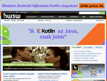 Tablet Screenshot of hwsw.hu